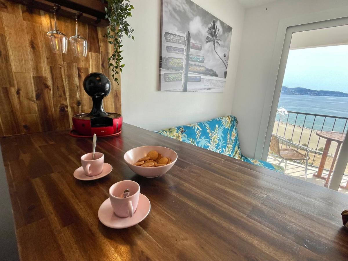 Apartamento Vistas Al Mar Aire Acondicionado Wifi Empuriabrava Buitenkant foto